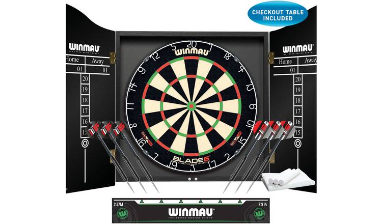 Winmau MVG Michael van Gerwen Retro Black Dartboard Surround