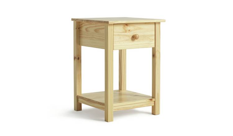 Pine deals bedside drawers