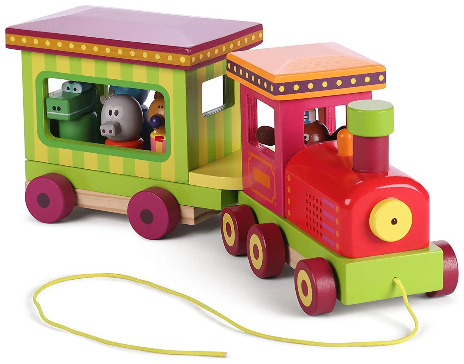 The Hey Duggee Wooden Light and Sound Train review