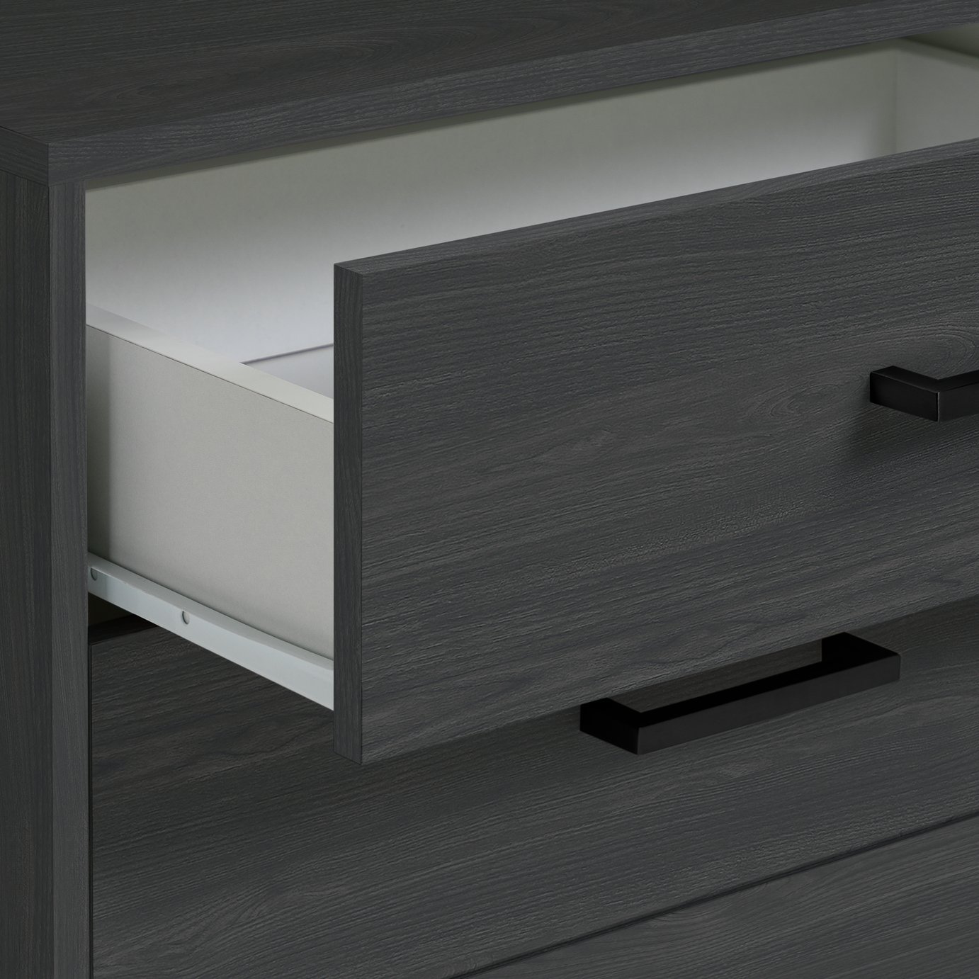 Buy Argos Home Oslo 8 Drawer Chest - Black Oak Effect | Chest of