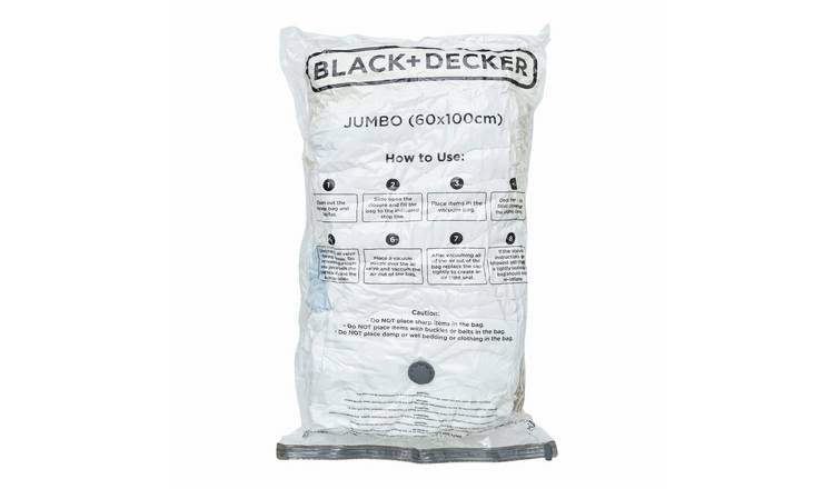 Black + Decker Jumbo Vacuum Storage Bag - Pack of 1