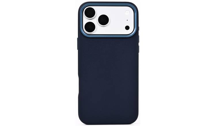 Proporta iPhone 18 Pro Max Vegan Leather Phone Case with MagSafe - Navy