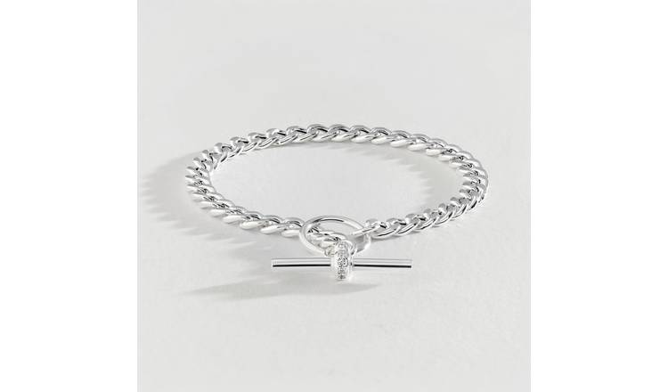 Argos ladies silver on sale bracelets