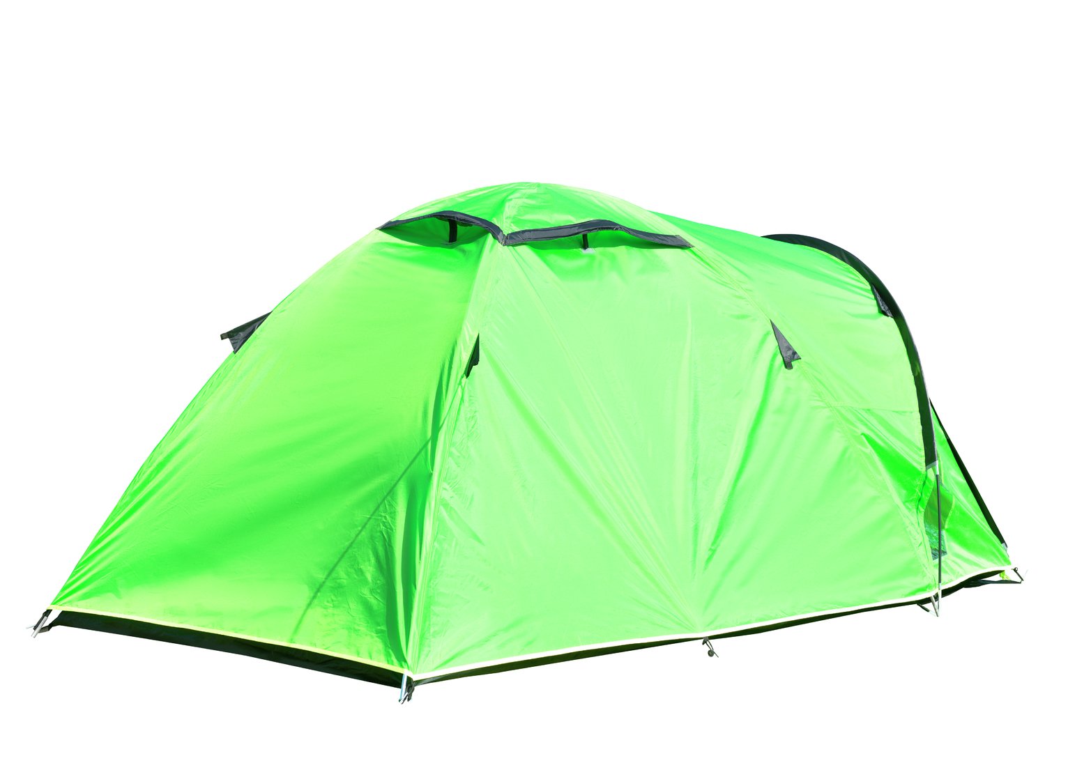 Pro Action 2 Person 1 Room Dome Camping Tent - Green