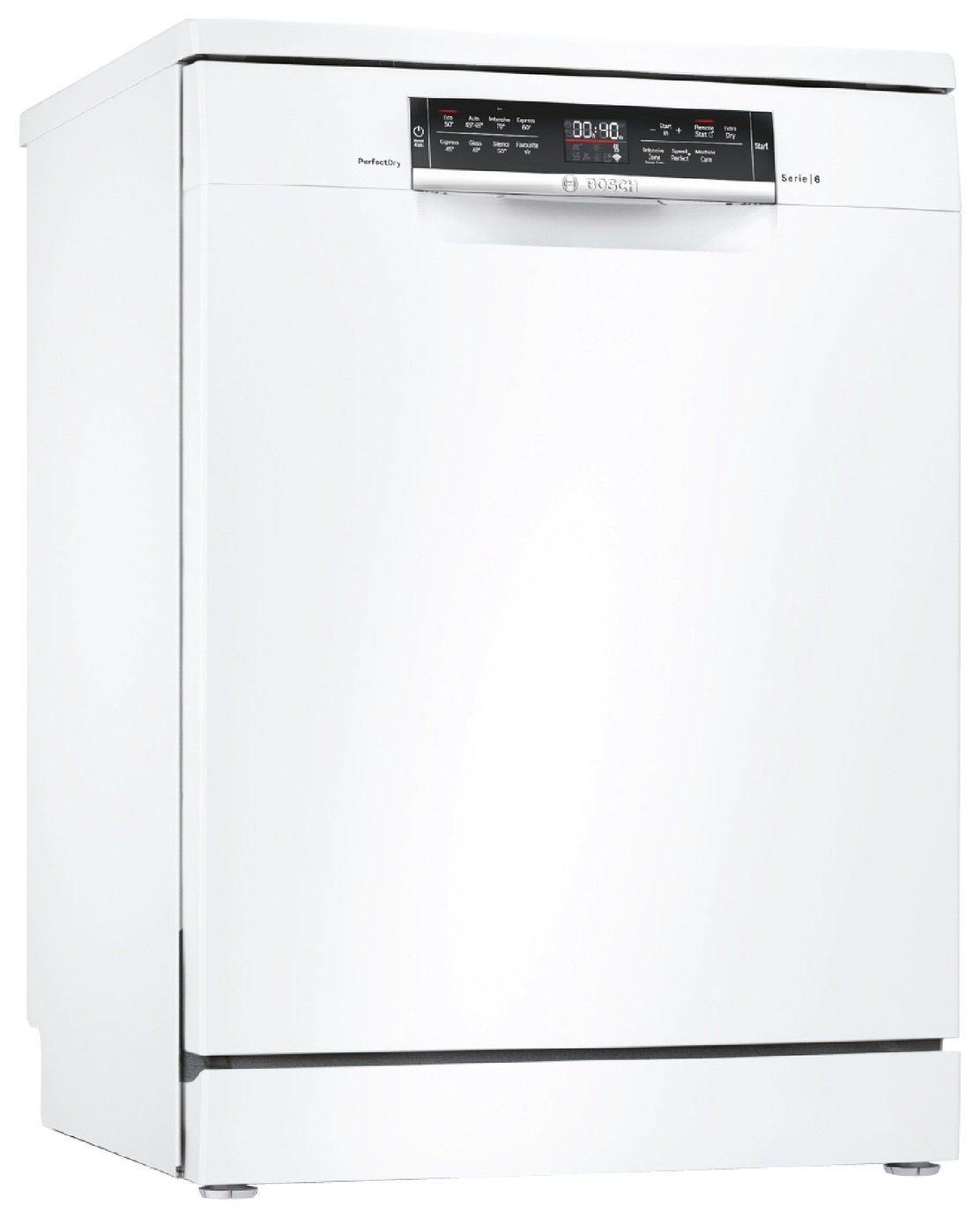 Bosch SMS6DZW48G Full Size Dishwasher - White