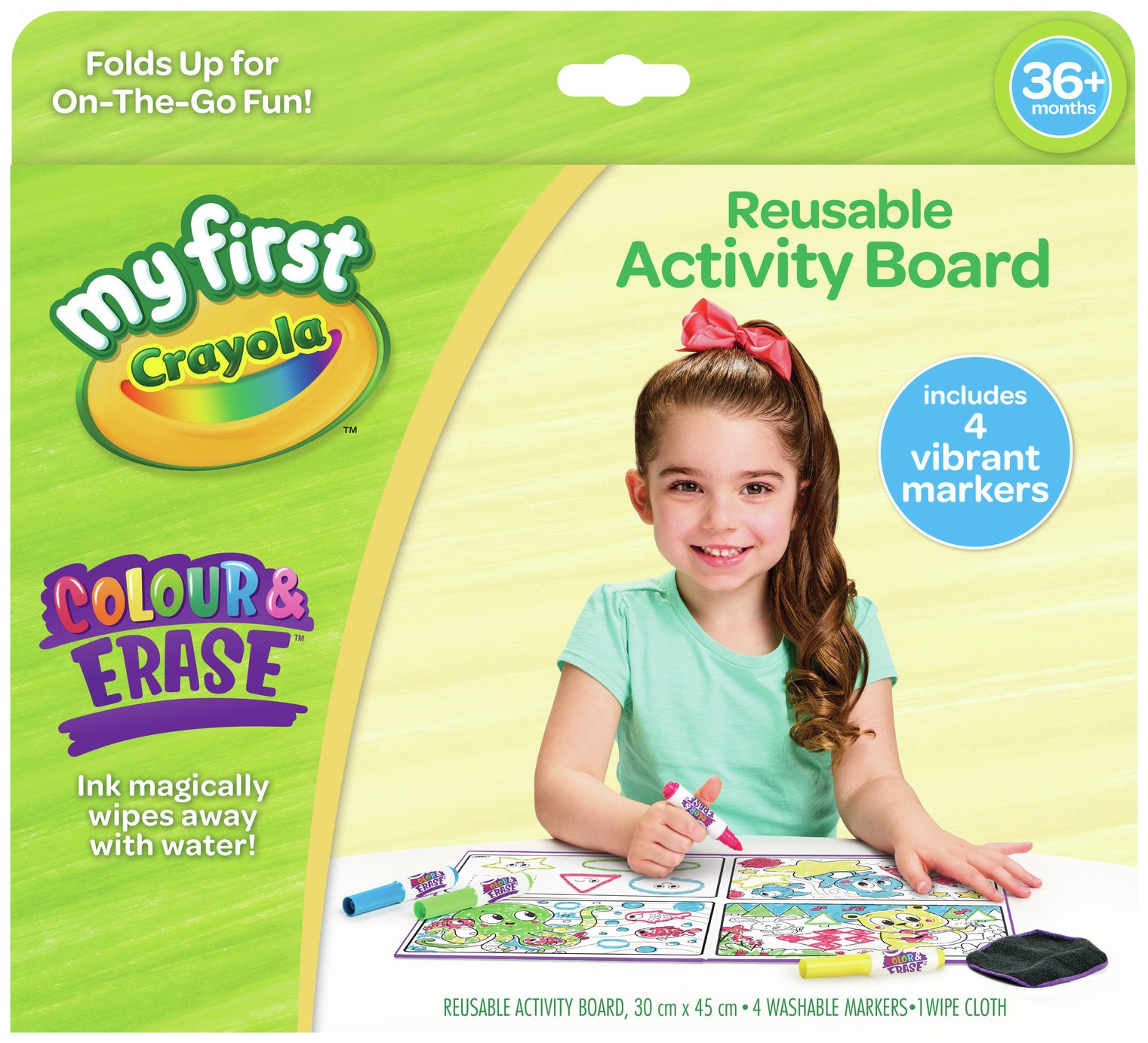 Crayola Color and Erase Reusable Activity Board