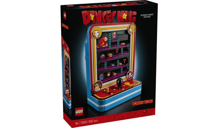 LEGO Donkey Kong Arcade Building Set for Adults 72051 PREORDER