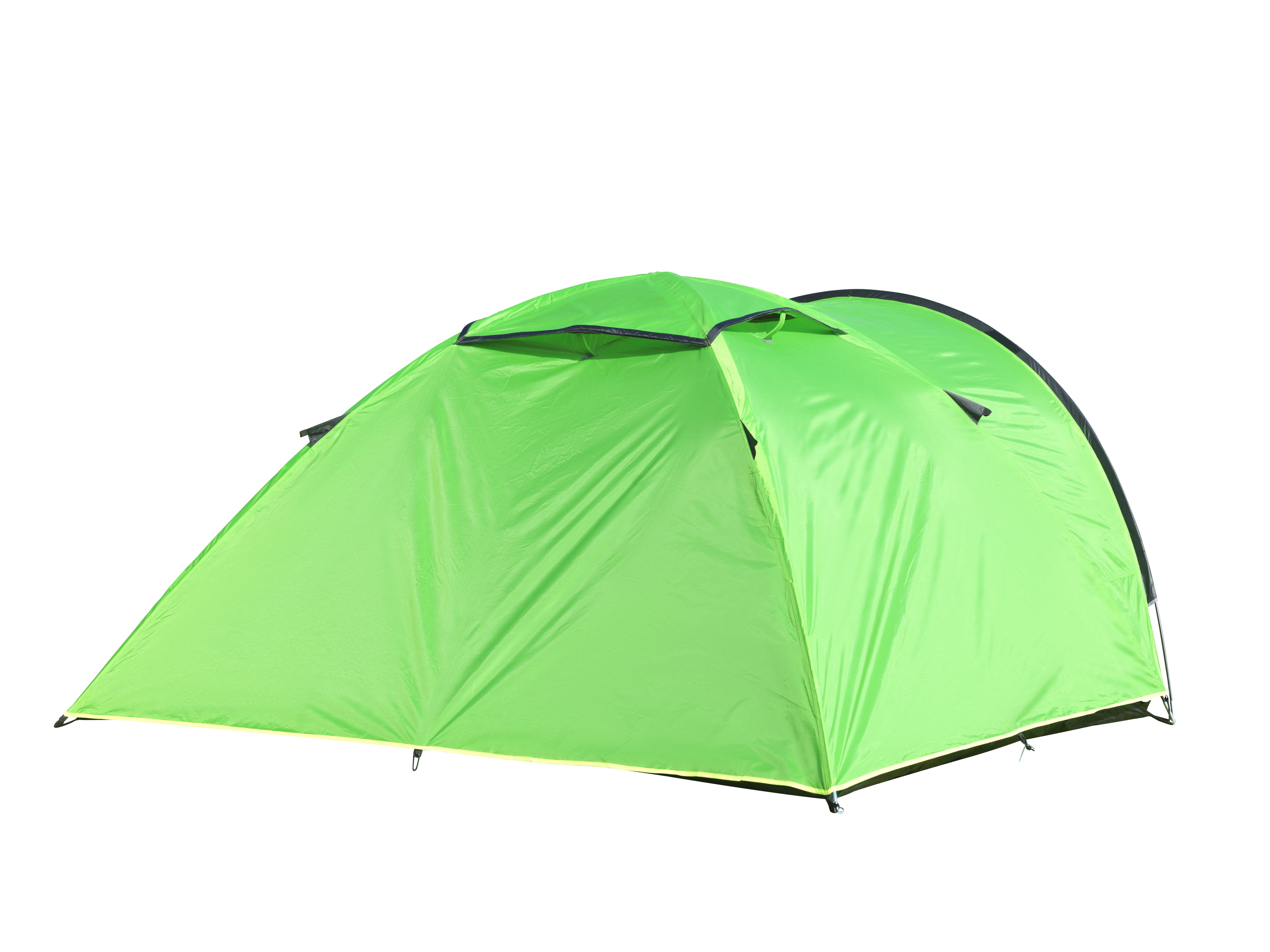 Pro Action 4 Person 1 Room Dome Camping Tent