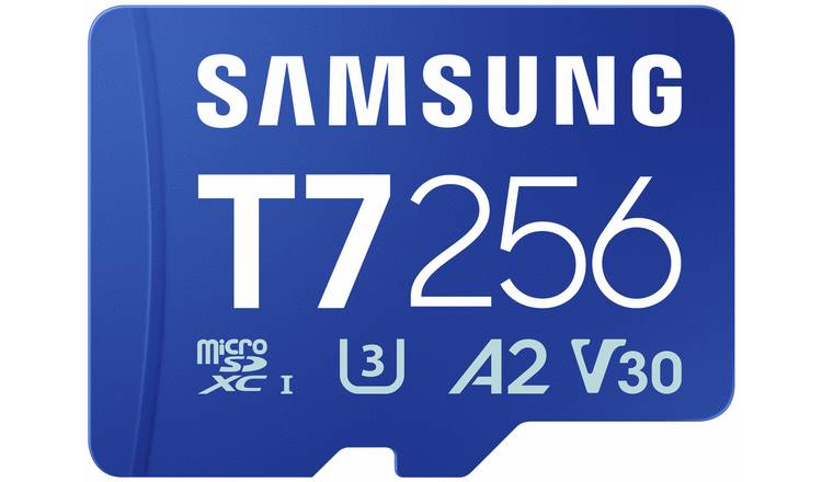 Samsung T7 170MBs microSDXC UHS-I Memory Card - 256GB