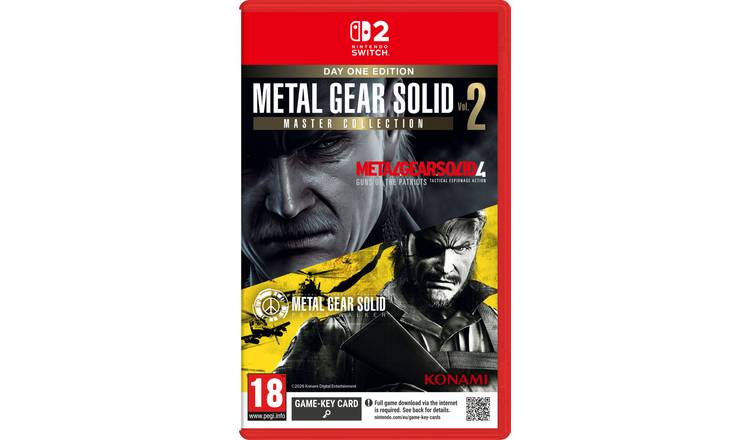 Metal Gear Solid: Master Collection Vol.2 Day One Edition Nintendo Switch 2 Game