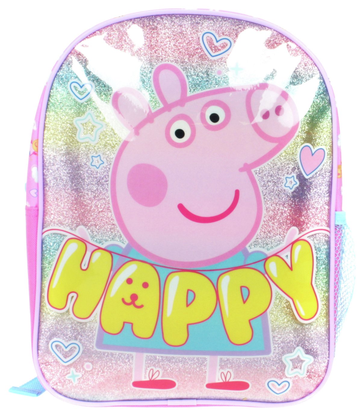 Hasbro Peppa Pig 6.7L Backpack - Glitter Rainbow