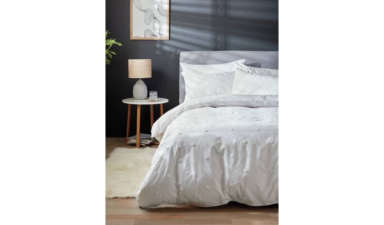 All white online bedding set queen