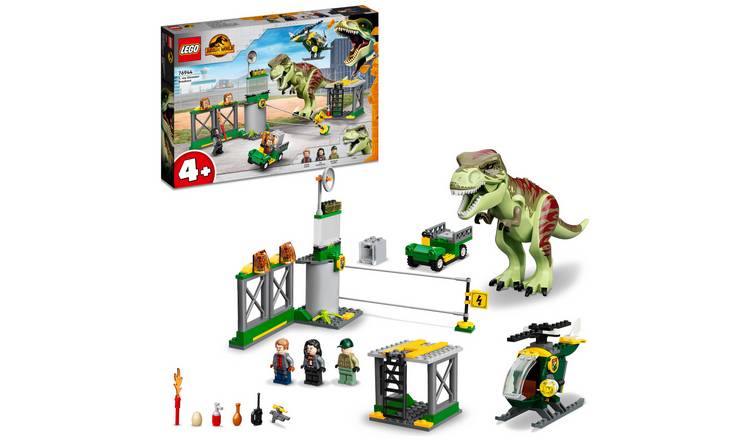 LEGO Jurassic World T. rex Dinosaur Breakout Toy Set 76944 0