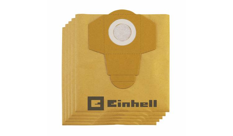 Einhell 5 Piece 20L Dust Filter Bags for Vacuum Cleaner