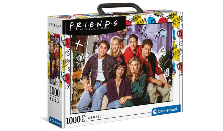 Buy Clementoni Friends Brief Case 1000 Piece Jigsaw Puzzle, Jigsaws and  puzzles