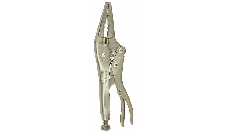 Irwin Long Nose Locking Pliers With Wire Cutter