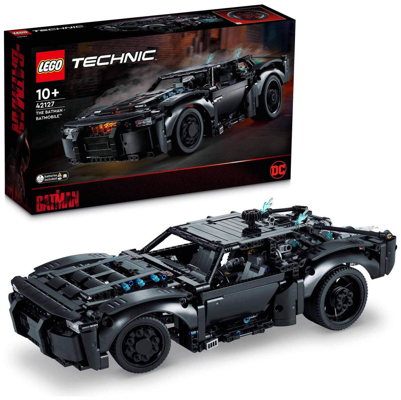 LEGO Technic THE BATMAN – BATMOBILE Buildable Car Toy 42127