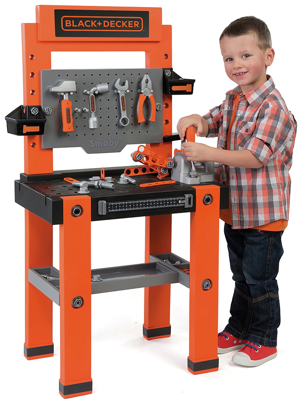 Smoby Black   Decker Bricolo Builder Workbench