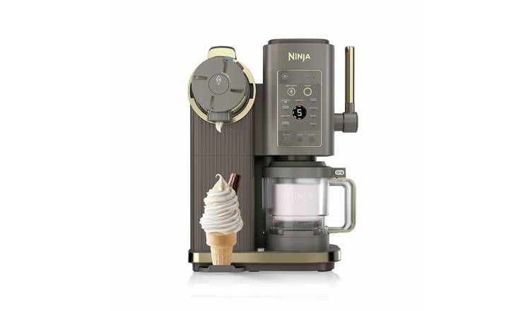 Ninja CREAMi Scoop & Swirl 13-in-1 Ice Cream and Soft Serve Maker - Mocha