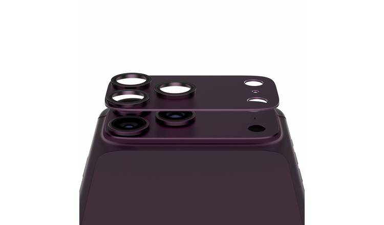 PanzerGlass Fender iPhone 18 Pro Max Camera Protector - Dark Cherry