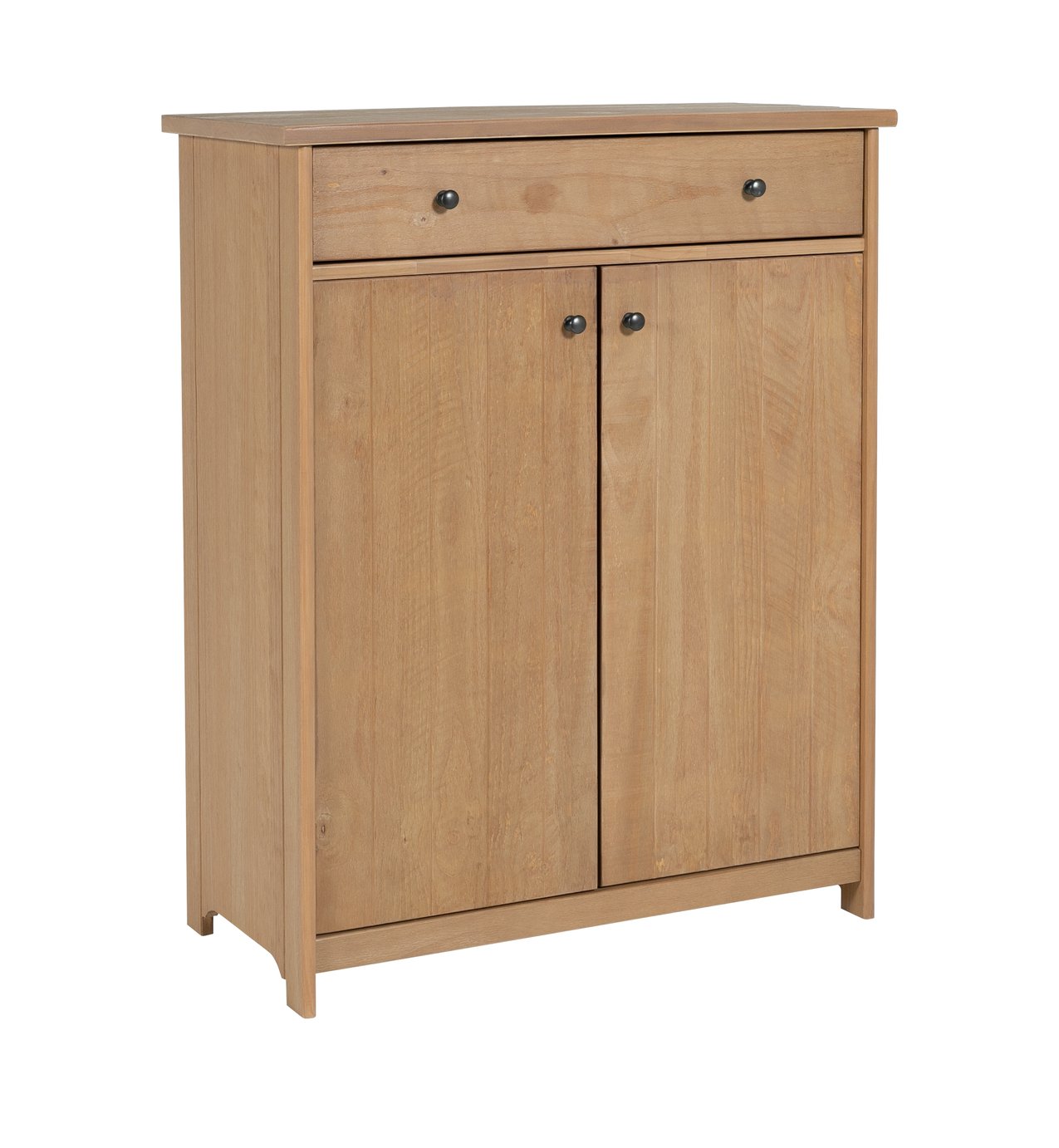 Habitat Denver 2 Door Tall Cabinet - Pine