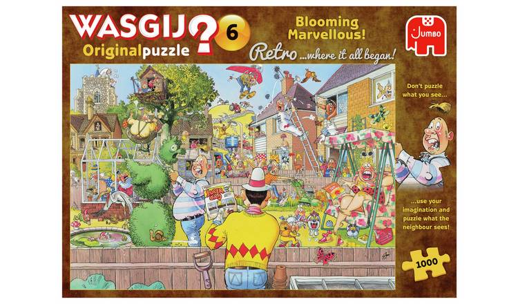 Wasgij Original Retro 6 Blooming Marvellous Jigsaw Puzzle