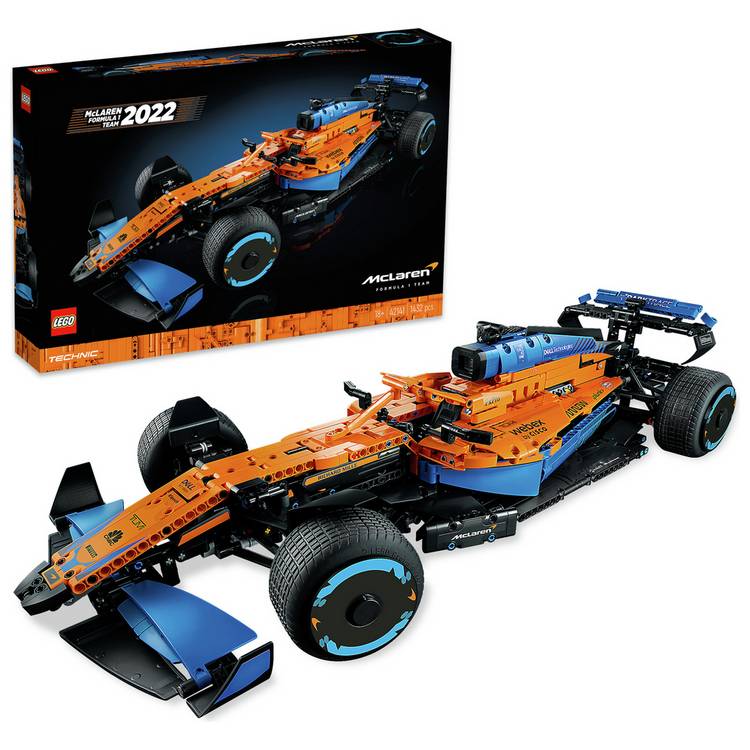 LEGO Technic McLaren Formula 1 2022 Race Car Model Set 42141 0