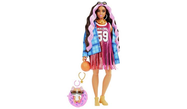 Barbie Extra Doll in Basketball Jersey & Bike Shorts - 29cm