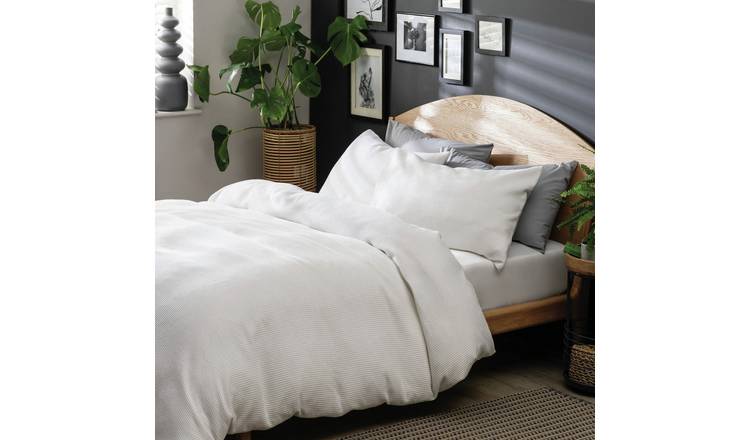 Plain white online bedding