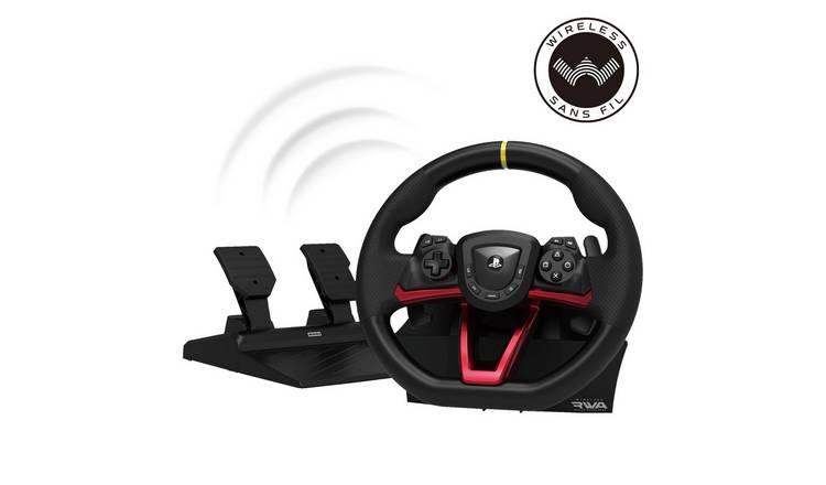 HORI Wireless Racing Wheel Apex For PS5 & PS4 - Black