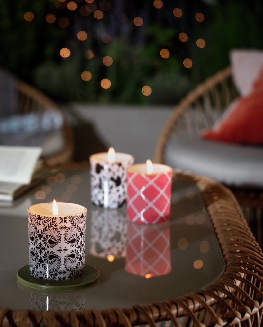 Modern Glam Citronella Candles - Set of 3