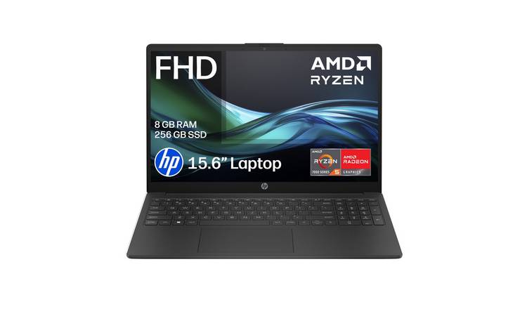 HP 15-fc0083na 15in R5 8GB 256GB Laptop