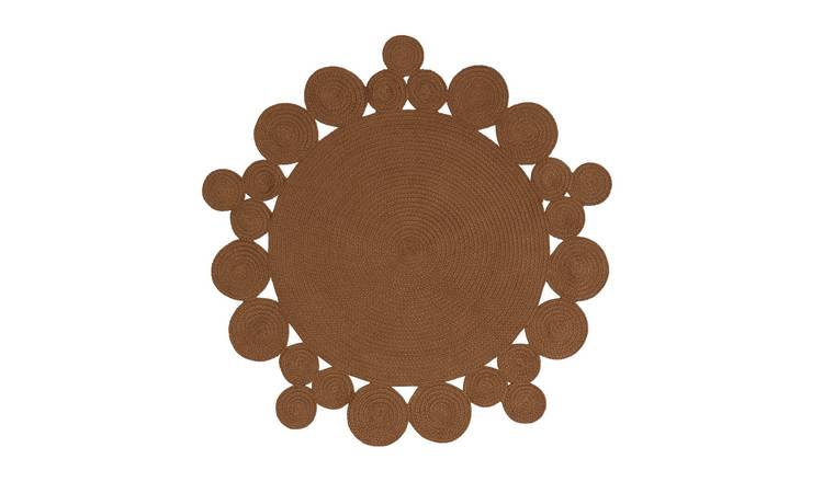 Buy Habitat Round Natural Rug Outdoor rugs Argos