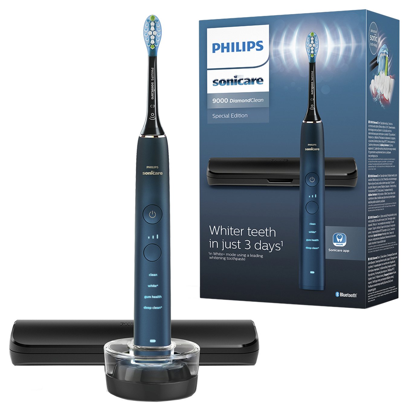 Philips Sonicare DiamondClean 9000 Electric Toothbrush Aqua