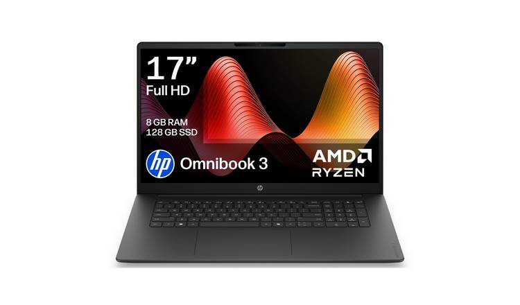 HP OmniBook 3 17-dp0008nax 17in R3 8GB 128GB Laptop