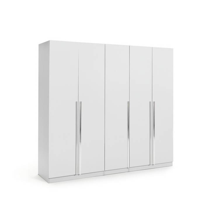 Habitat Munich 5 Door Wardrobe - White 0