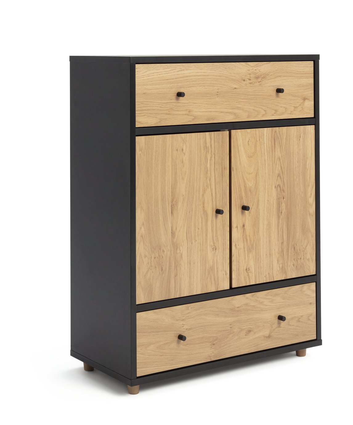 Habitat Compton 2 Doors Storage Cabinet - Oak