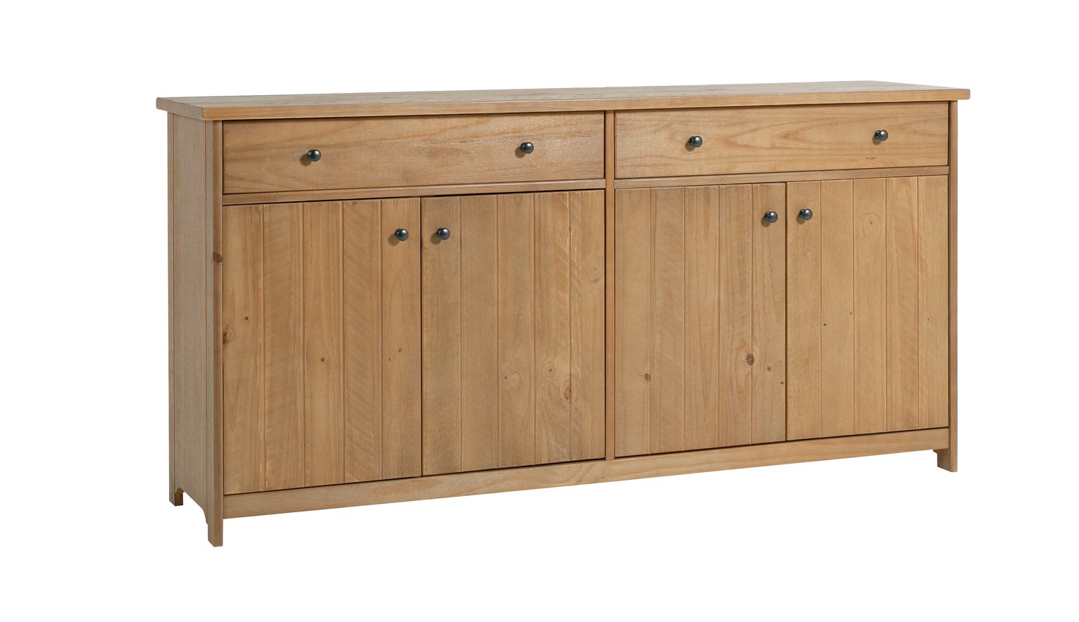 Habitat Denver 4 Door 2 Drawer Sideboard - Pine