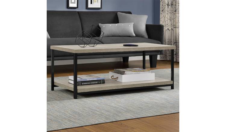 Dorel Elmwood Rectangular Coffee Table - Light Wood