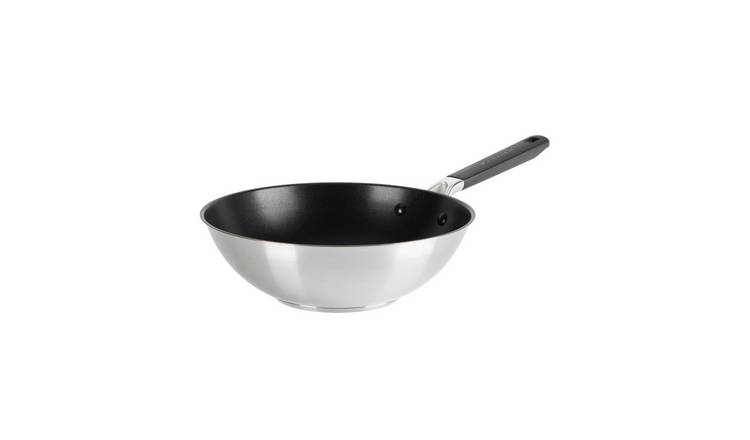 KitchenAid 28cm Stainless Steel Wok