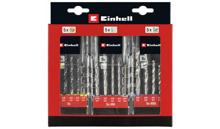 Einhell 3 Piece Drill Bit Cassette Set