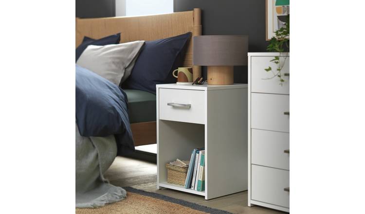 Habitat otto 1 drawer deals bedside table