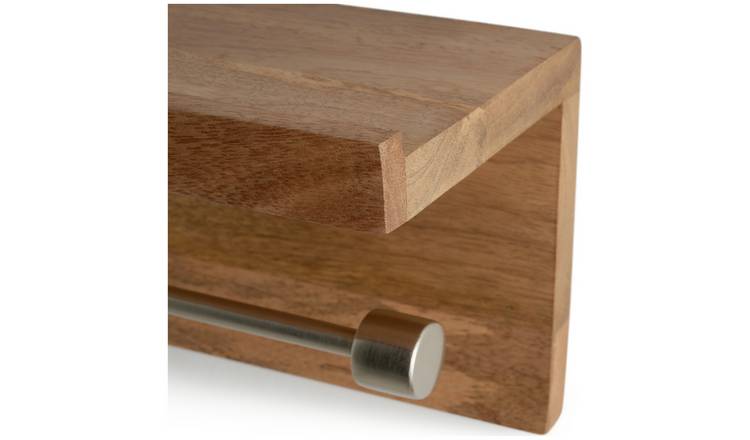 Wooden toilet roll clearance holder argos