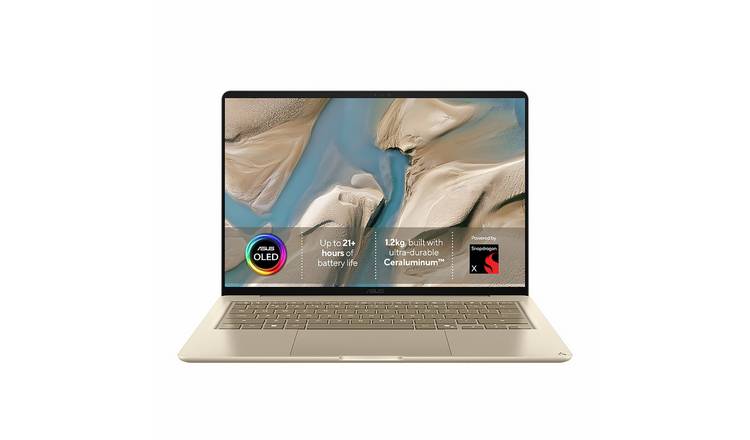 Asus Zenbook 14In Snap X 16GB 256GB Laptop - Brown