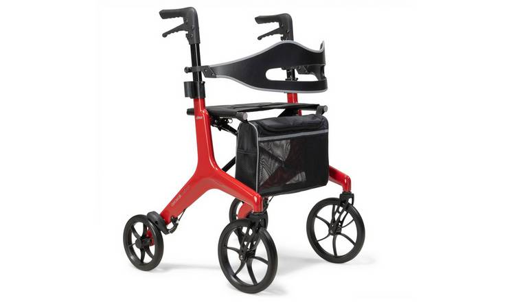 Drive Medical AeroWalk Carbon Rollator Red