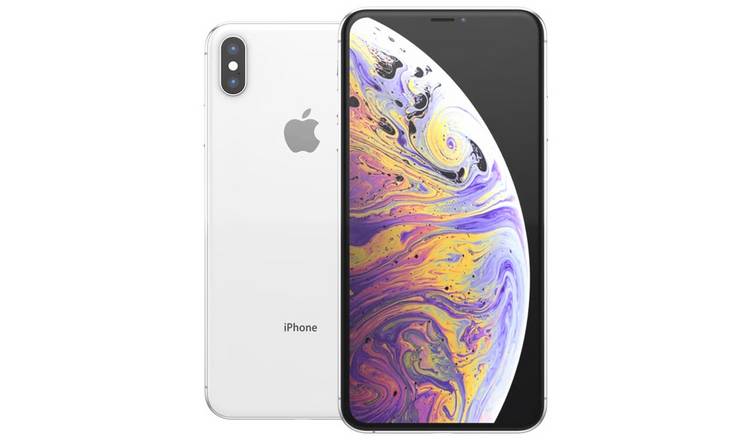 SIM Free Refurbished iPhone XS Max 64GB Mobile Phone - Silver