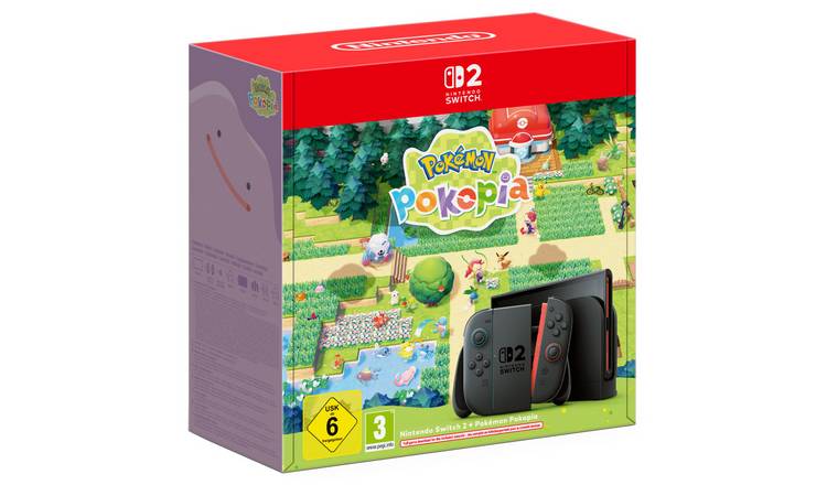 Nintendo Switch 2 Console & Pokémon Pokopia Game Bundle