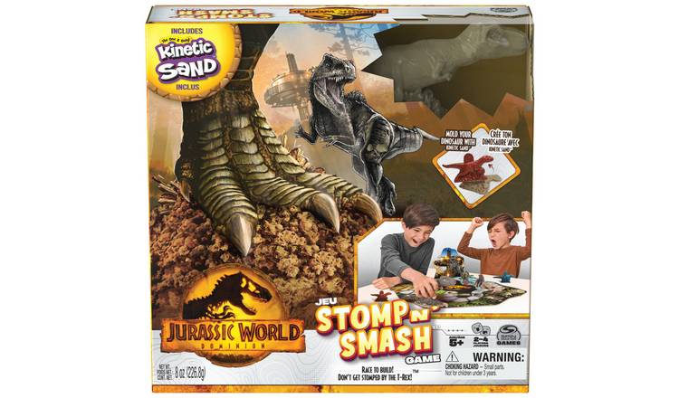 Jurassic World Dominion Stomp N' Smash Board Game