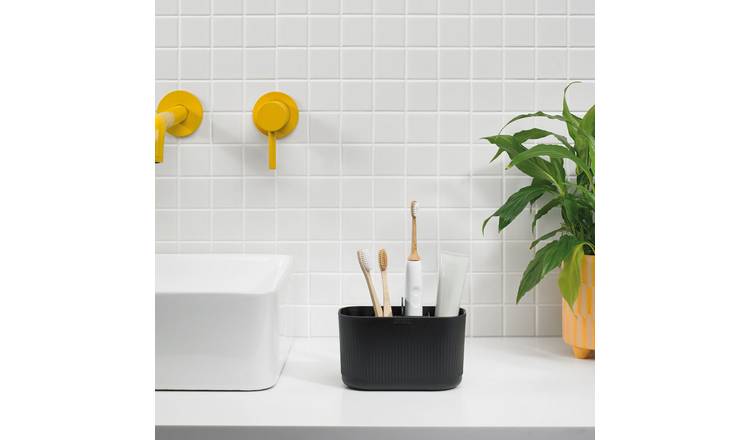 ReBorn Large Bathroom Caddy - Black