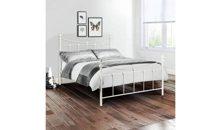 Julian Bowen Rebecca Kingsize Bedframe - White